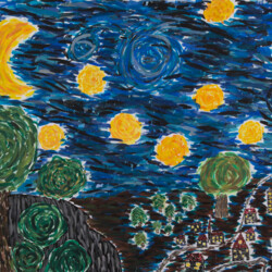 Vincent van Gogh: Sternennacht