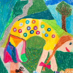 Elsäßische Sage: Das Riesenspielzeug