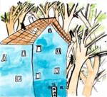 Zeichnung nach Handyfoto