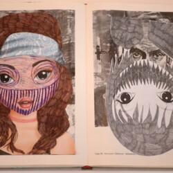 Buchobjekt: Mit den Augen einer Frau