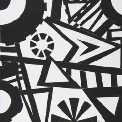 Grafisches Schwarz-Weiß-Muster