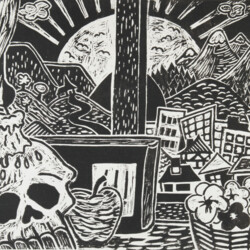 Blick aus dem Fenster