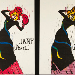 Toulouse-Lautrec: Plakat Jane Avril