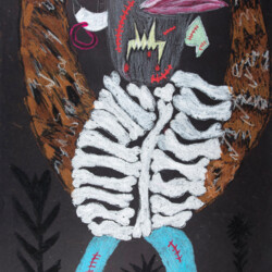 Erschrecker in der Geisterbahn