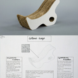 Design einer Sitzgelegenheit - Colani Stuhl