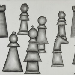 Geometrische Formen: Schachfiguren