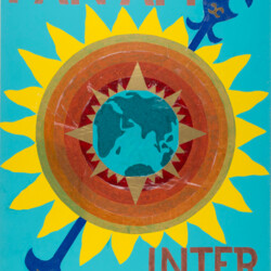 Plakat für eine Fluggesellschaft