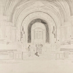 Personen in der Eingangshalle