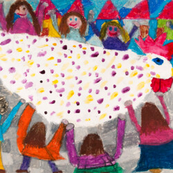 Gedicht: Wie es die Hühner machen