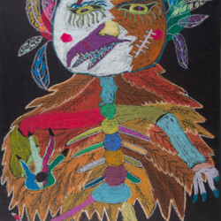 Erschrecker in der Geisterbahn