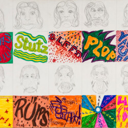 Darstellen von Gefühlen, Schrift in Comics