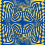 1991 Siebdruck Op Art