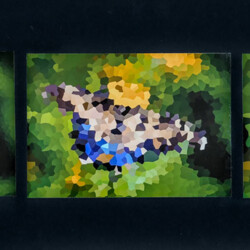 Abstraktion "Vergänglichkeit"