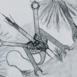 Surrealistisches Tier