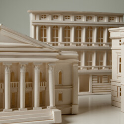 Gebäudefassade Gruppe