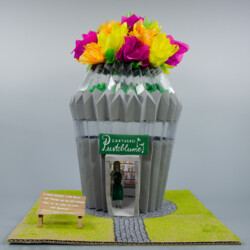 Läden - die Funktion ergibt die Form - Gärtnerei Pusteblume