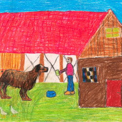 Person: Ich und meine Tiere