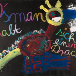 Geschichte: Hanno malt sich einen Drachen