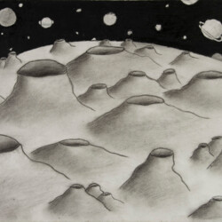 Landschaft: Kraterlandschaft