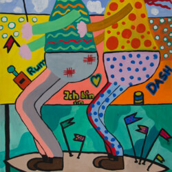 Mädchen bein Skateboardfahren