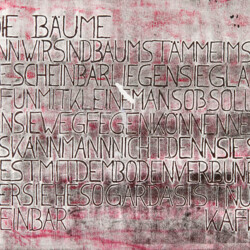 Buchstabenbild: Gedicht