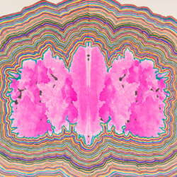 Dekorative Weiterarbeit eines Abklatschbildes