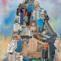 Surrealistisches Gebäude